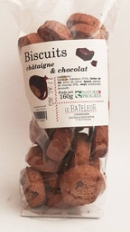 [900] Le Bateleur - Biscuits châtaigne-chocolat 160g